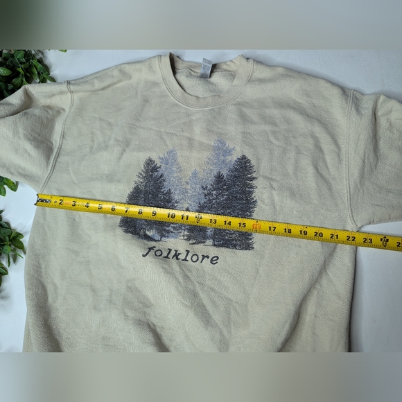 Taylor Swift Folklore Gilden Tree Crewneck Sweatshirt Size Large - Picture 7 of 10